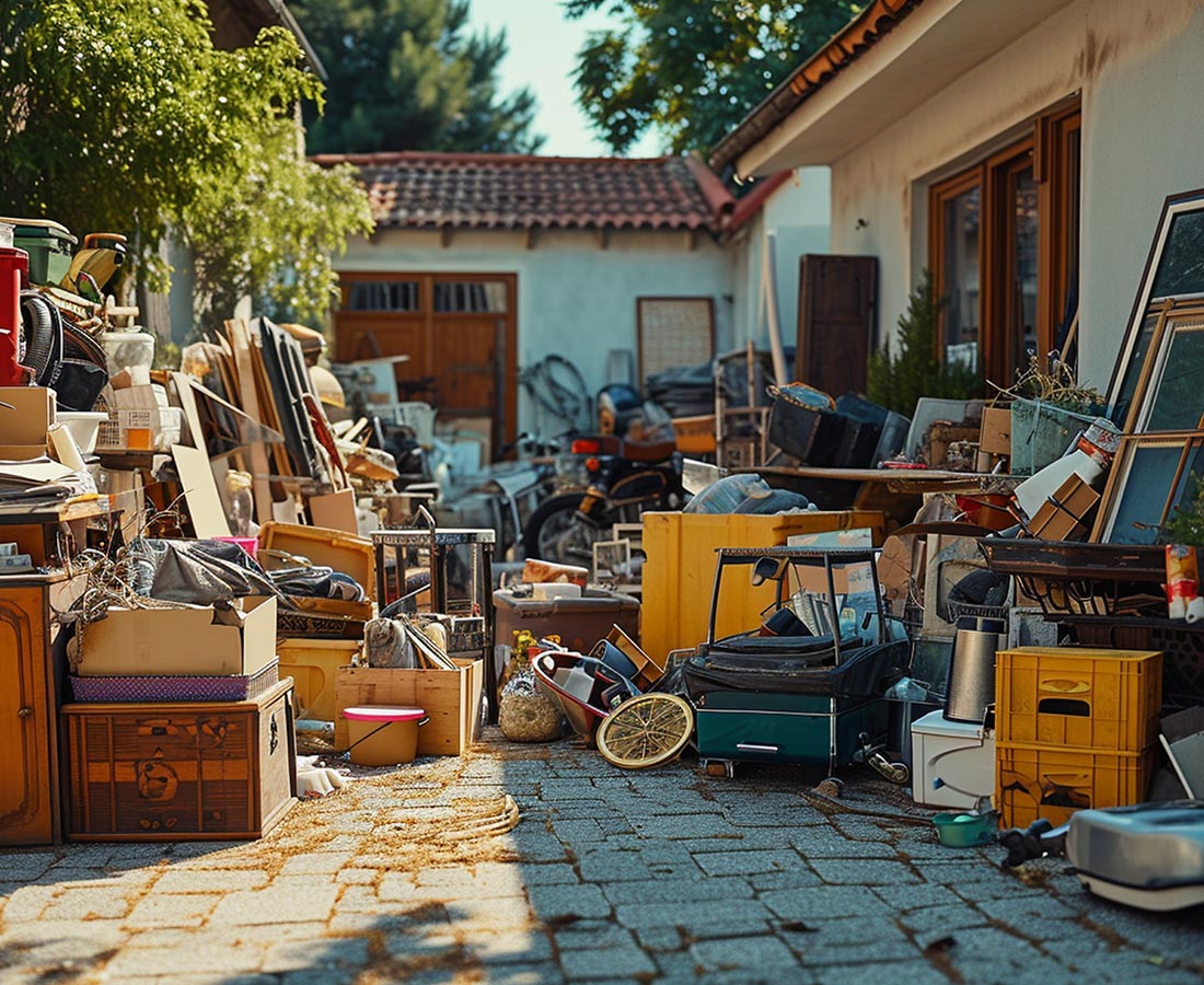 Tri, débarras, désinfection et nettoyage d’un logement insalubre